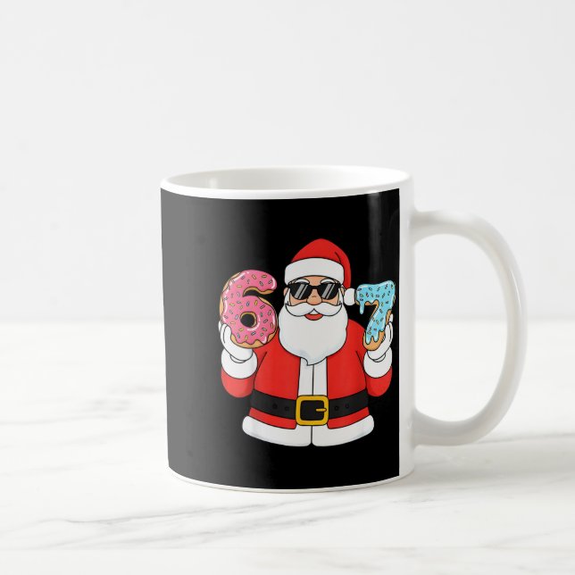 Mug Funny Santa Six Seven 67 Ice Cream Drip Christmas  (Droite)