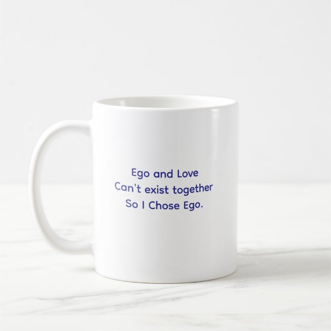 Mug Funny Sarcastic Quotes Customized Your Own Tea (Gauche)
