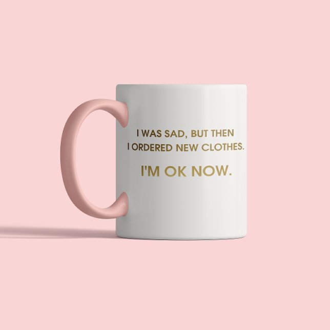 Mug Funny Saying Modern Coworker Friend Shopping Quote (Créateur téléchargé)
