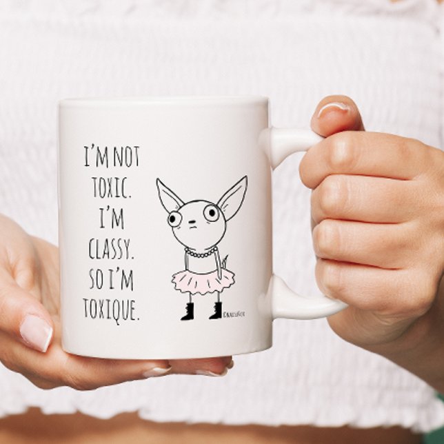 Mug Funny Saying Modern Coworker Friend Toxic Quote  (Créateur téléchargé)
