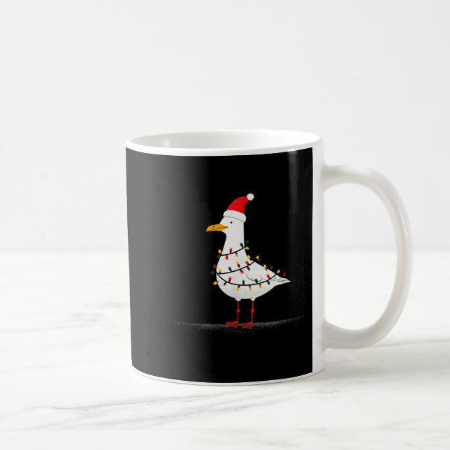 Mug Funny Seagull Christmas Graphics Animal Lights Lov (Droite)