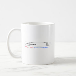 Mug Funny Search Bar Personal Trainer Humour