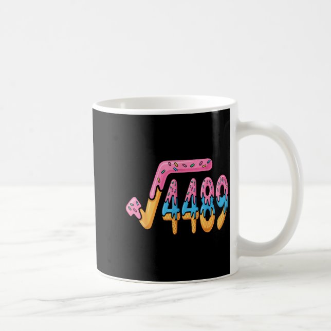 Mug Funny Square Root 4489 Funny 67 Math Ice Cream Mem (Droite)