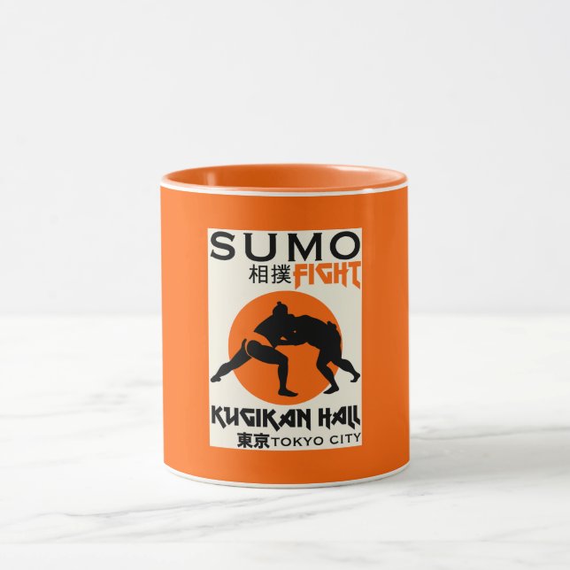Mug Funny Sumo Wrestler (Centre)