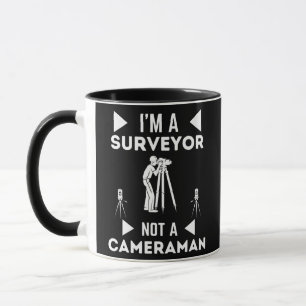 Mug Funny Surveyor Saying Cool Land surveying design