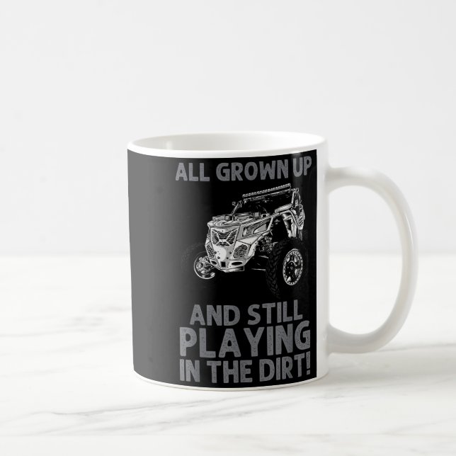 Mug Funny Sxs Design For Men Women Offroading Utv Side (Droite)