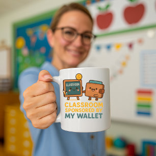 Mug Funny Teacher Coffee Cup; Donner du pouvoir à l'en