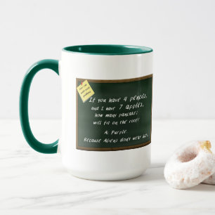 Mug Funny Teacher - Comment je vois les problèmes de m