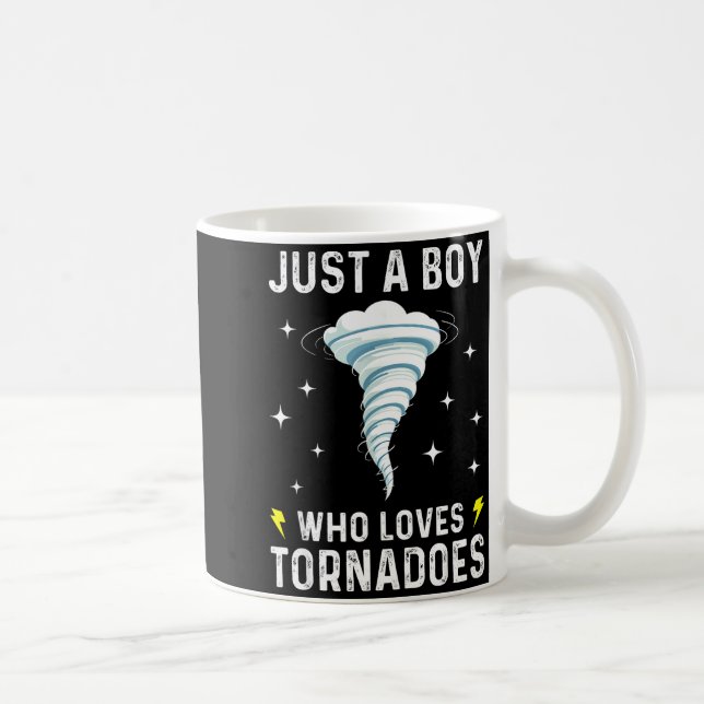 Mug Funny Tornado Gift For Boys Kids Hurricane Weather (Droite)