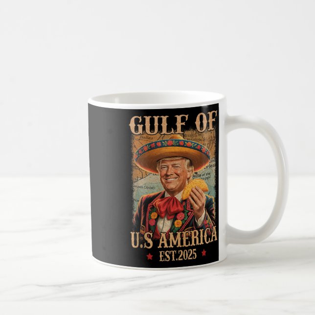 Mug Funny Trump Chemise Amériques Golfe Est 2025 Trump (Droite)