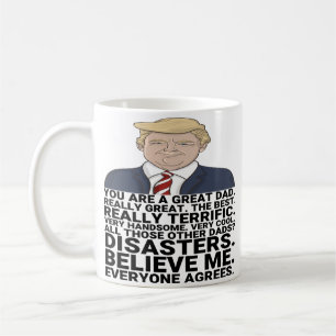 Mug Funny Trump Fête des pères et cadeau d'anniversa
