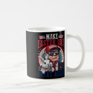 Mug Funny Trump Make Easter Great Again Bunny Hunt Egg