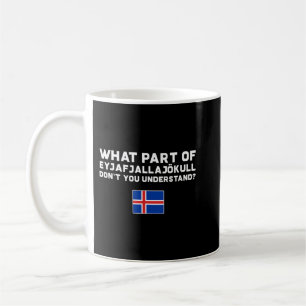 Mug Funny Volcano Islande