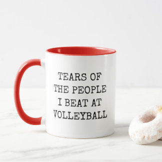 Mug Funny Volleyball Player