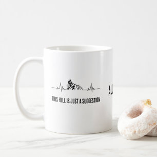 Mug Funny VTT personnalisé pour cycliste