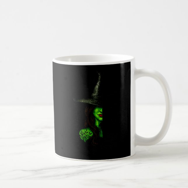 Mug Funny Witch Halloween Don't Make Me Get My Flying  (Droite)