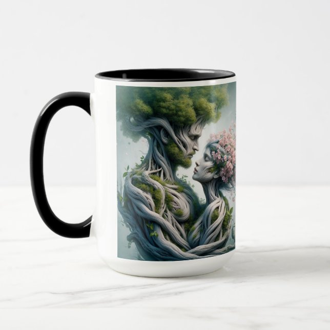 Mug fusão homem e natureza (Gauche)