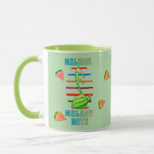 MUG FUSION MUSIQUE DE MELON D'EAU CONÇU