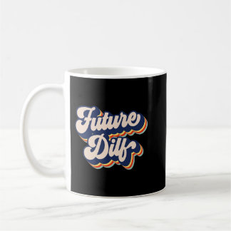 Mug Futur DILF Retro Hot Dad Vintage Homme's Future DI