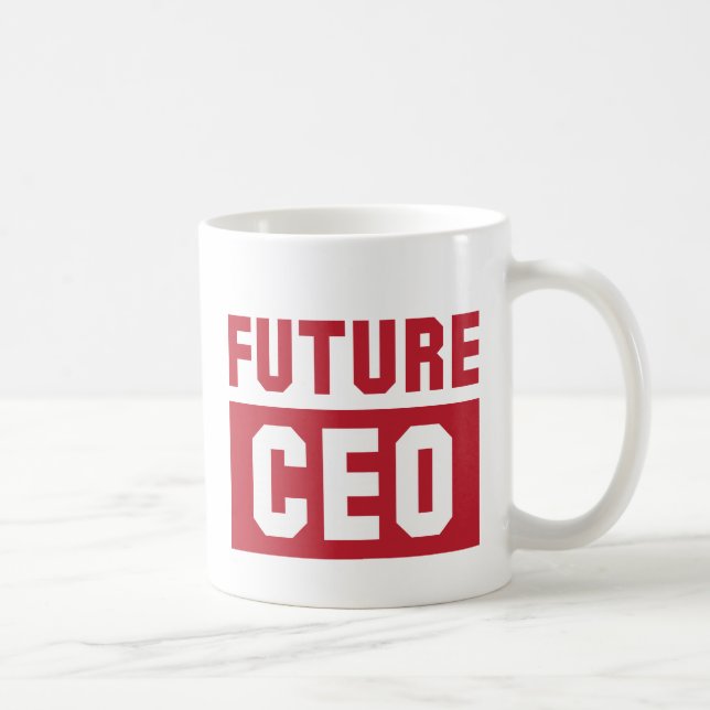 Mug Futur homme d'affaires de cadre supérieur de (Droite)