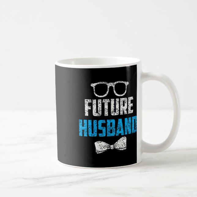 Mug Futur Mari Bachelor Parti Mariage Groom Dit (Droite)