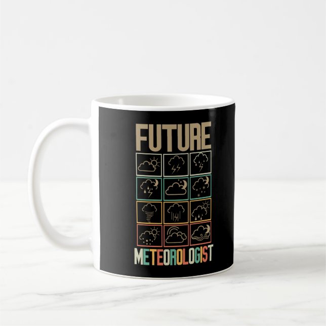 Mug Futur météorologiste de l'observation météorologiq (Gauche)