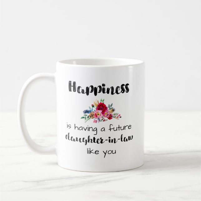 Mug Futur nouvelle fille en droit Idée cadeau (Gauche)