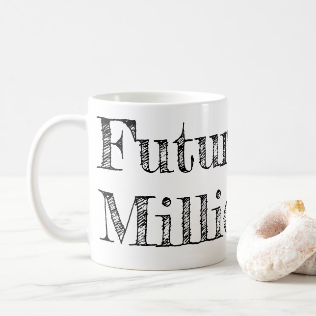 Mug Future Millionaire (Avec donut)