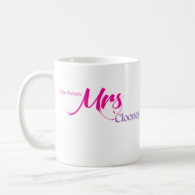 Mug Future Mme Clooney (Gauche)