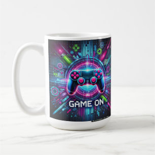 Mug "Futuriste Neon Cyberpunk Gaming Artwork