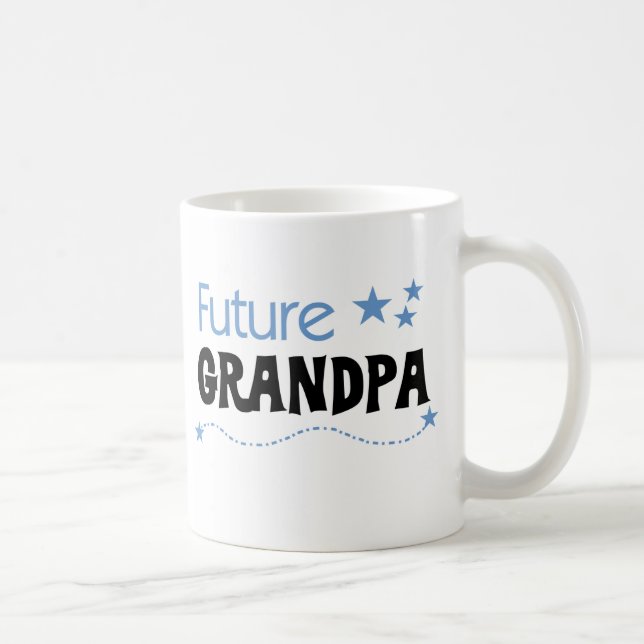 Mug Futurs tee-shirts et cadeaux grand-pa (Droite)