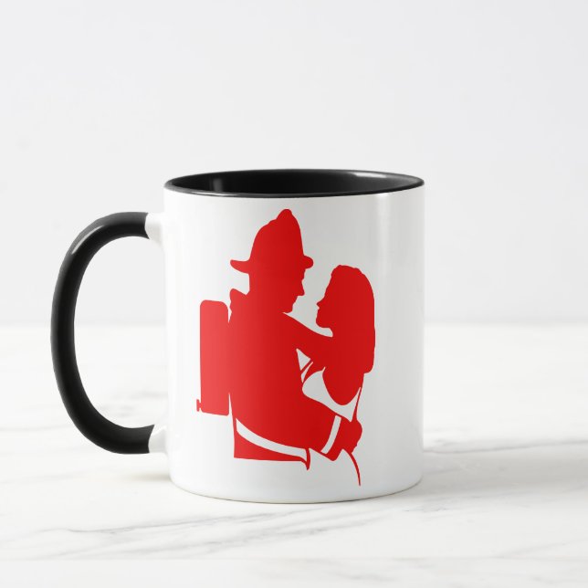 Mug FW13 | Couple pompier (Gauche)