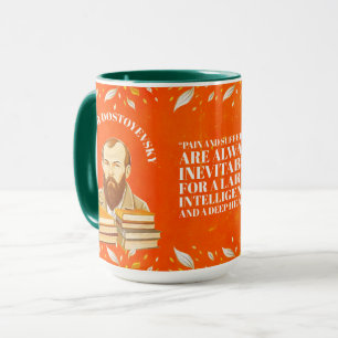 Mug Fyodor Dostoevsky, Citation crime et punition