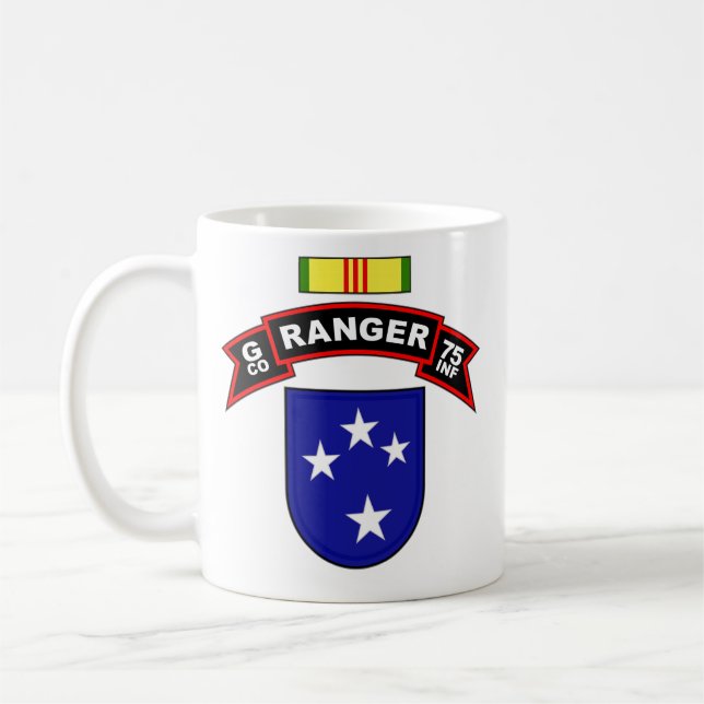 Mug G Co, soixante-quinzième infanterie - garde (Gauche)