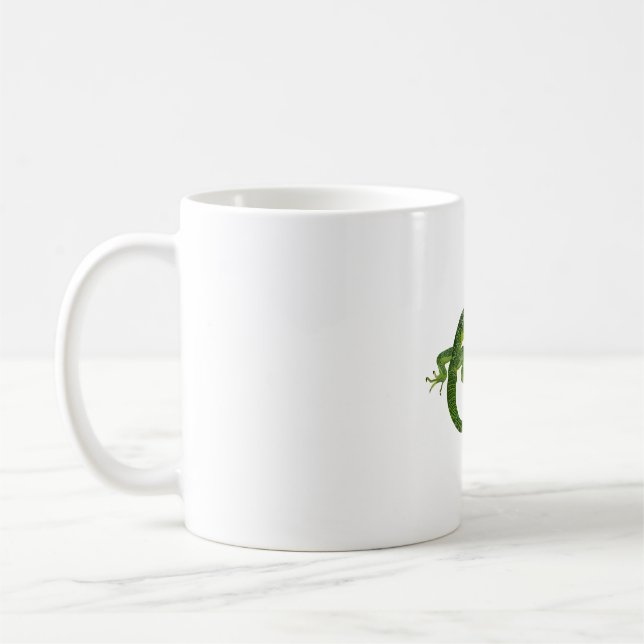 Mug G est pour le moniteur d'arbre vert (Gauche)