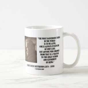 Mug G.K. Chesterton Grand Schéma Expérience D'Être