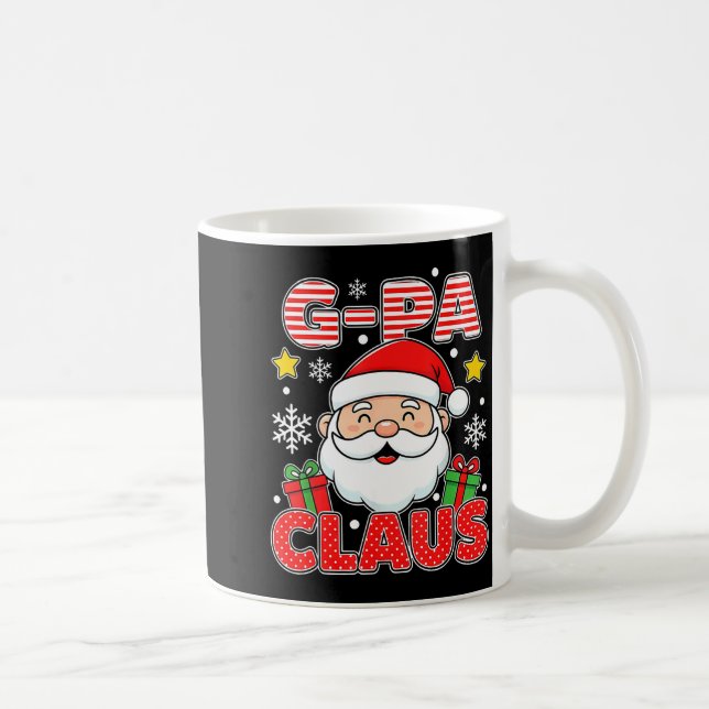 Mug G-pa Claus Shirt Group Matching Family Christmas  (Droite)