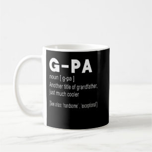 Mug G-Pa Définition Drôle Cadeau Pour Hommes Grand-Pèr