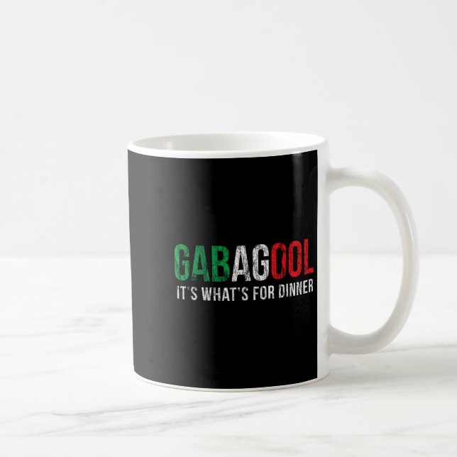 Mug Gabagool Cacola Meat Lover New Jersey Italian Gift (Droite)