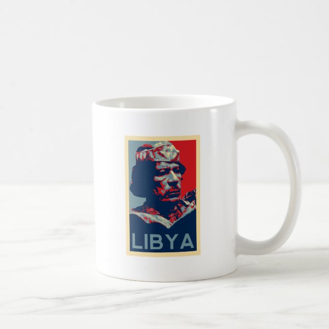 Mug Gaddafi - la Libye (Droite)