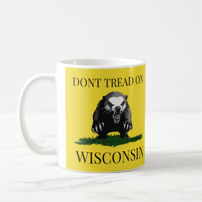 Mug Gadsden Badger (Gauche)