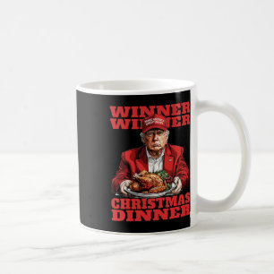 Mug Gagnante du dîner de Noël Drôle Funny Trump Xmas S