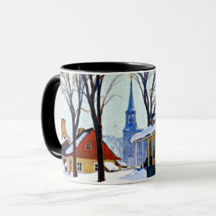 Mug Gagnon - Matin d'hiver, Baie-Saint Paul