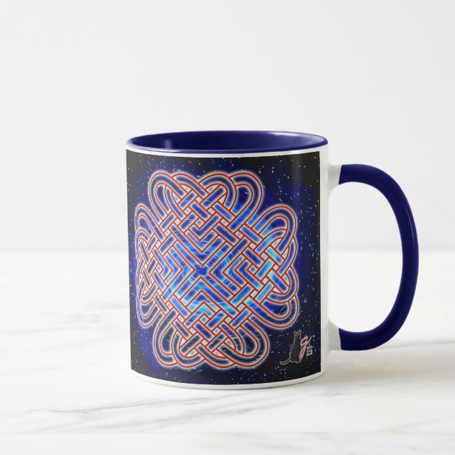 Mug Galactic celtic love knot (Droite)