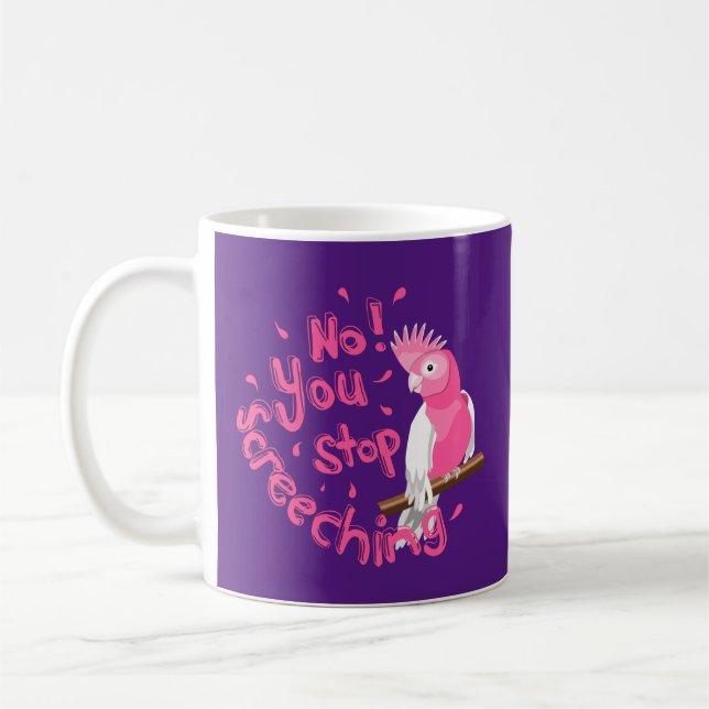 Mug Galah rose bruyante (Gauche)