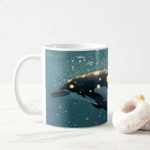 Mug Galaxie dauphin" ou "cosmique".