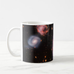 Mug Galaxie Roue de Chariot JWST James Webb Télescope 
