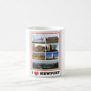 Mug Galles - Newport - I Love -