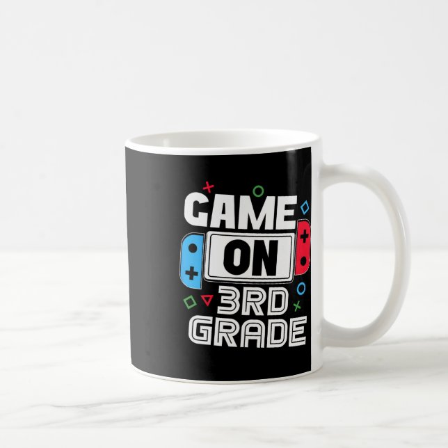 Mug Gamer Ck To School Funny Game 3rd Grade Kids Boys  (Droite)