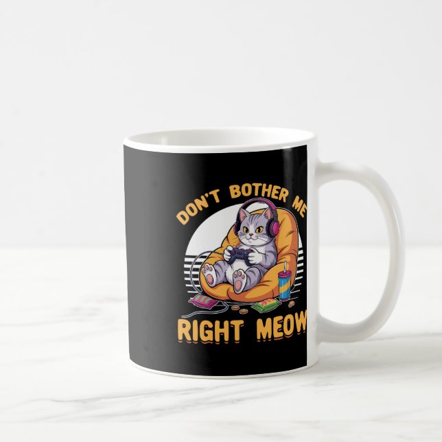 Mug Gamer Gaming Cat Video Game  (Droite)